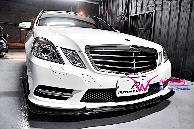 Mercedes-Benz W212 Pre Facelift- GodHand carbon front lip 01